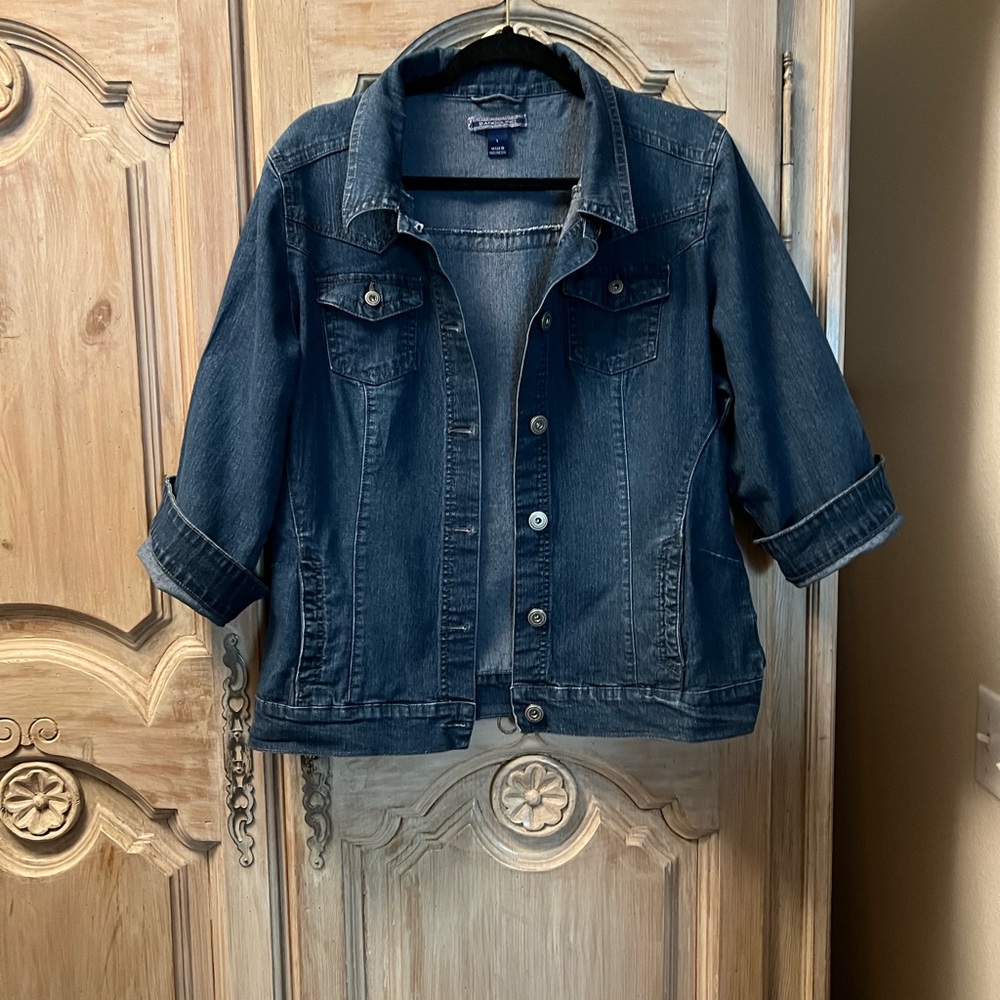 Bandolino Dark Blue Jean Jacket